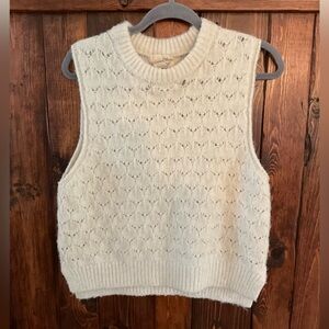 Eclectic grandpa Sleeveless Knit Sweater